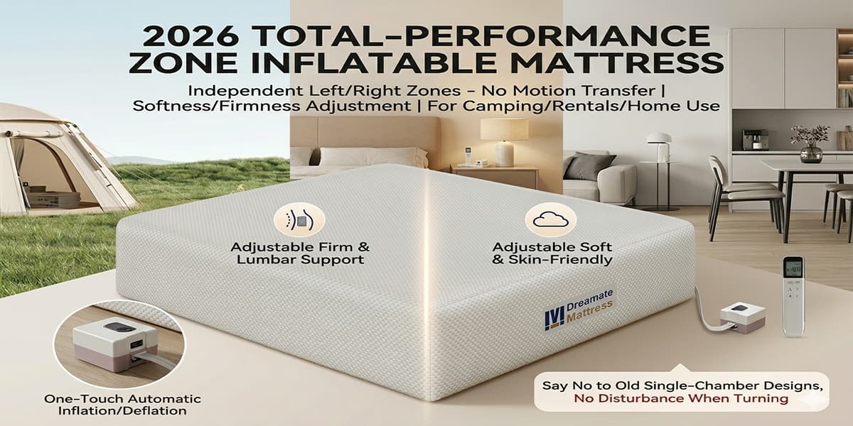 Dreamate double-zone mattress